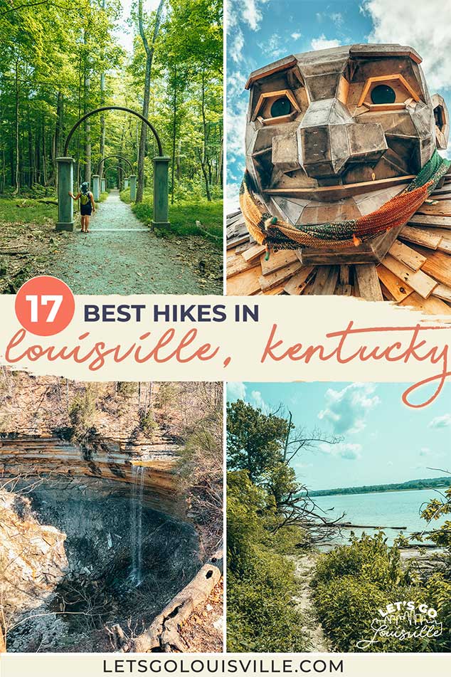 There is no shortage of fantastic hikes in Louisville! Most Louisville hiking trails are in their own park systems, each of which has a myriad of hiking trails to choose from. As an avid hiker, I always find myself drawn to new paths to find out my next favorite hike. And lucky for you, I've collected them in one post! I've listed them by park, and my recommendations for which hiking trails to take within each park. Discover abandoned amusement parks, waterfalls, caves, giants, and more!