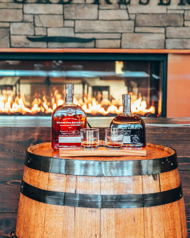 Bourbon Tasting at Woodford Reserve Distillery in Kentucky