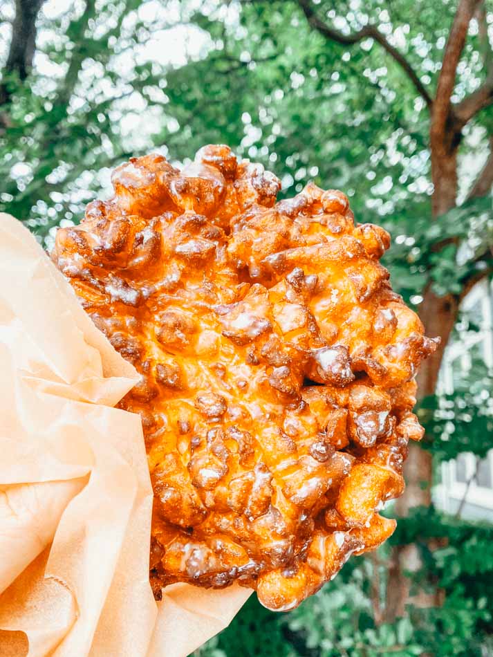 Apple Fritter from King Donuts in Louisville Ky