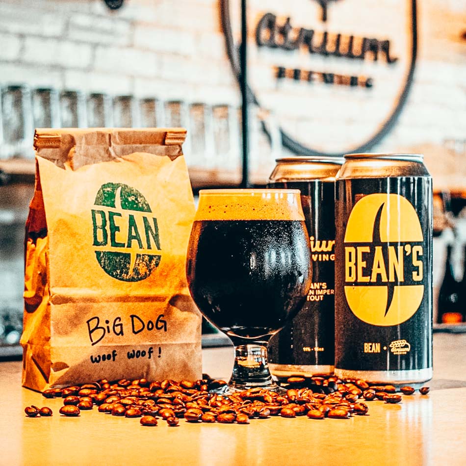 Photo of Bean's Coffee Beer Atrium Brewing Louisville KY