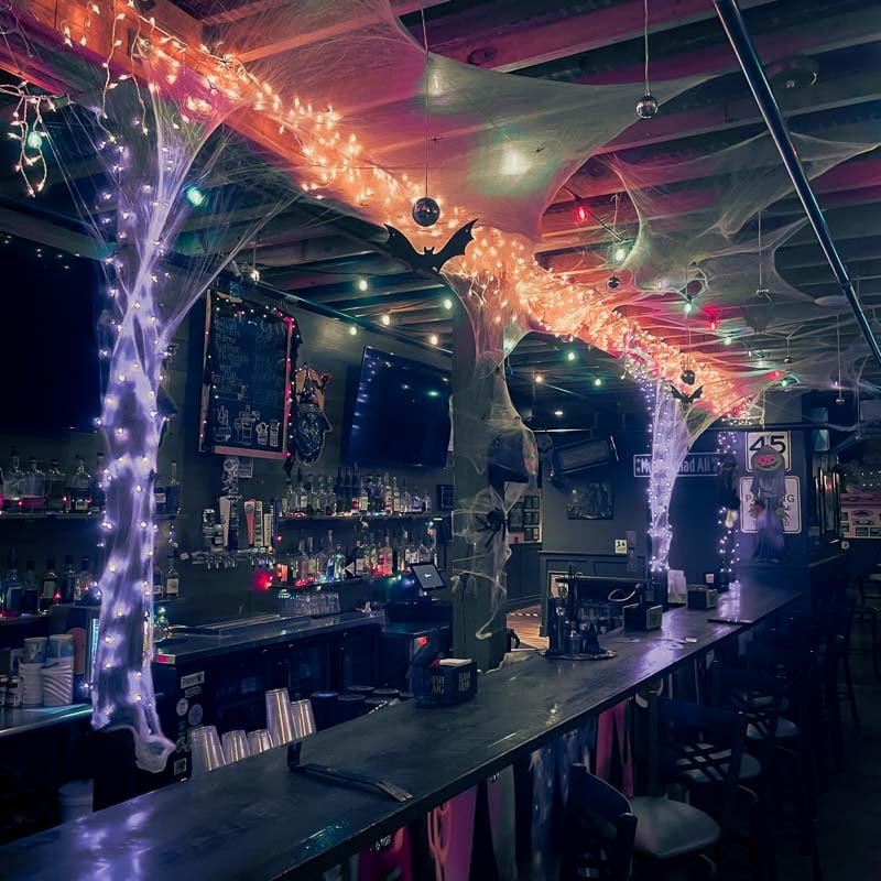 BA Colonial Halloween Popup Bar in Louisville