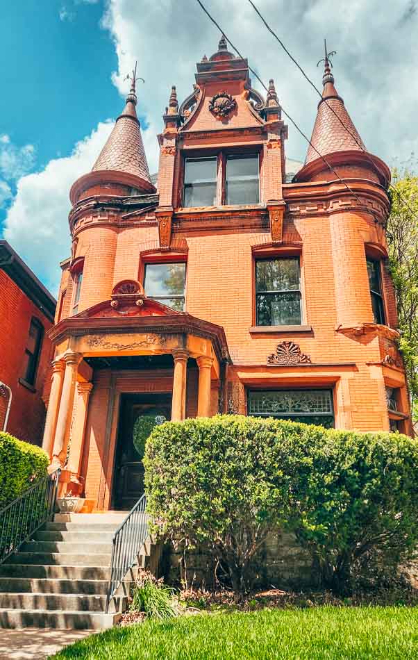 Haunted Victorian House on the Original Highlands Food Tour in Louisville Kentucky