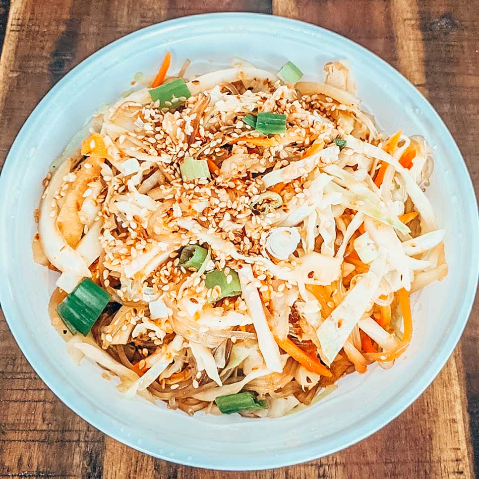vegan Korean cellophane noodles from heart & soy louisville ky