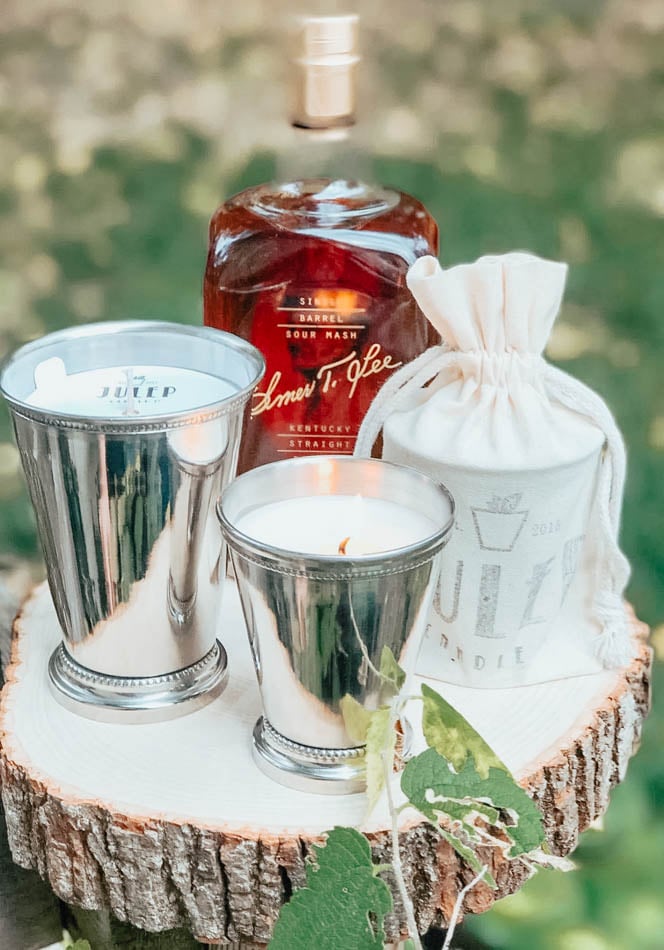 Bourbon & Bluegrass Julep Candle from JulepCandleCo
