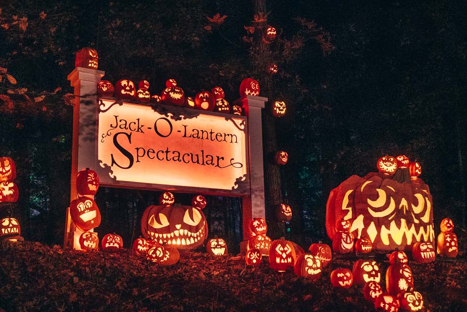Louisville Jack O Lantern Spectacular Sign, one of the best fall events in Kentucky!