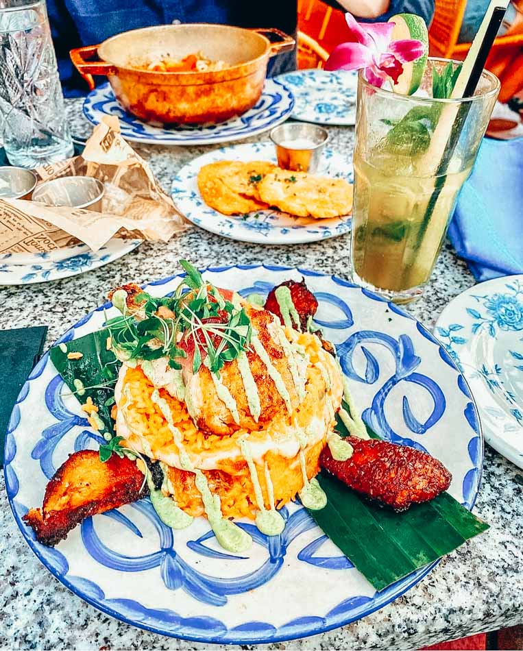 Photo of the Arroz Imperial at La Bodeguita de Mima in Louisville KY