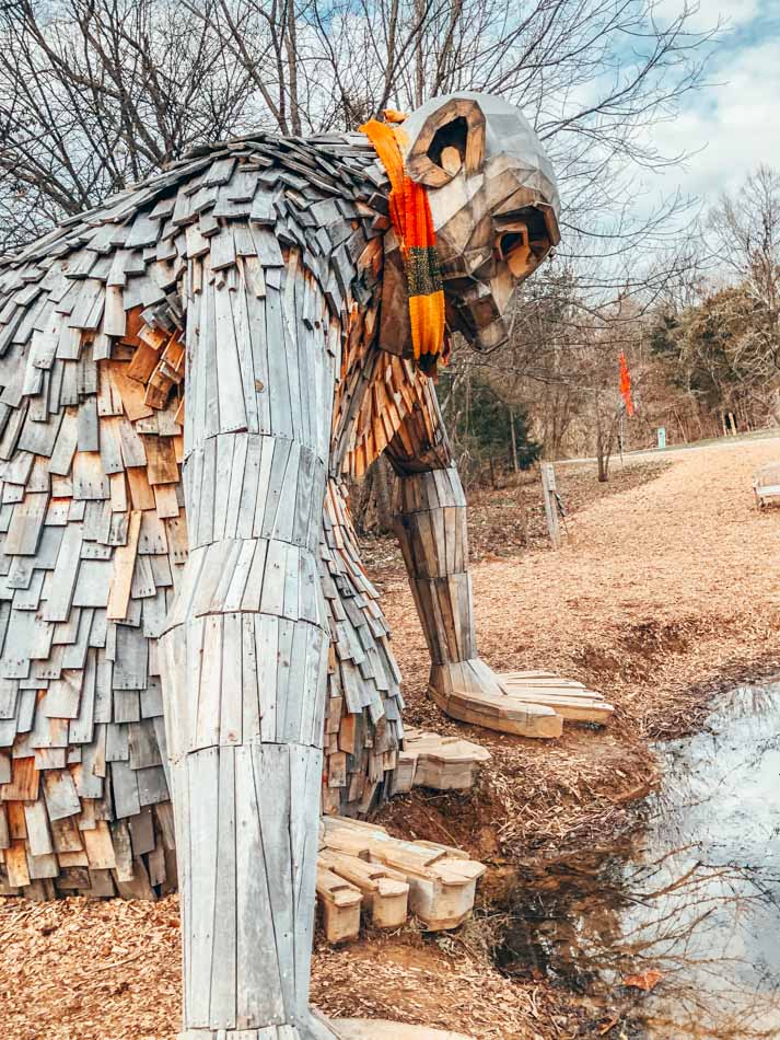 The Forest Giants at Bernheim Forest in Louisville, Kentucky .