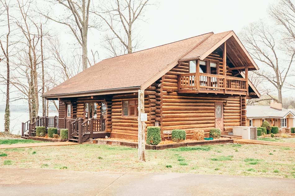 lakefront cabin in trigg county kentucky lake