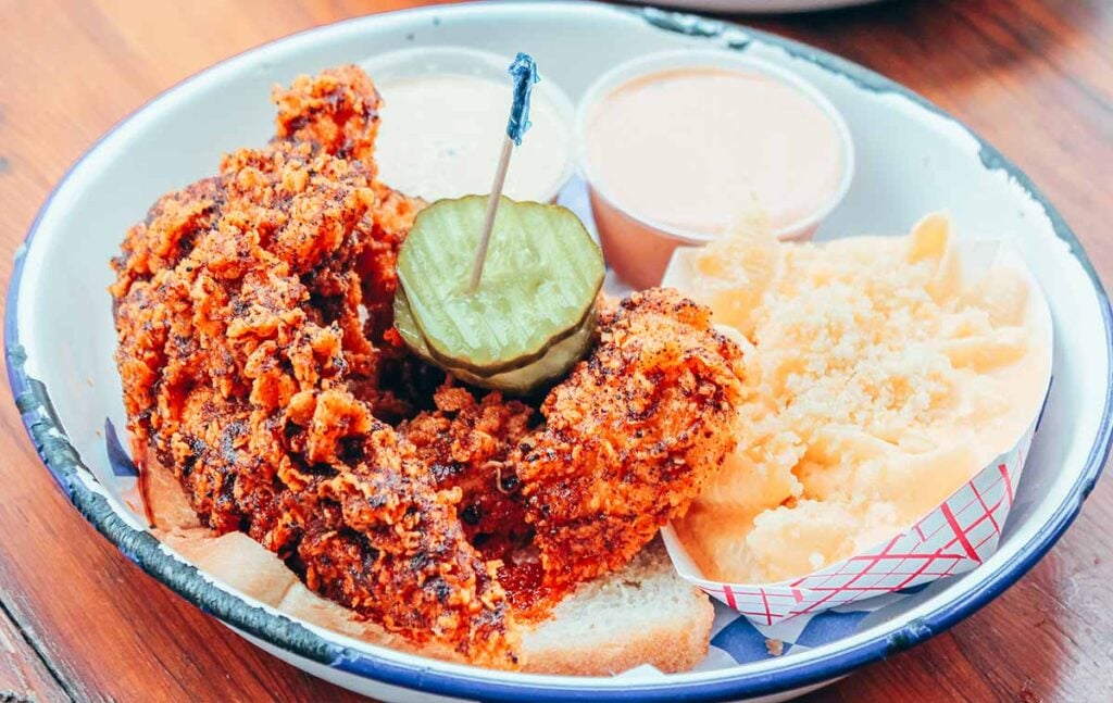 Thomas Edison. Biscuit flights. A now-defunct streetcar with a connection to the 1988 film “Who Framed Roger Rabbit.” Those are just a few of the historical gems and curiosities you’ll uncover in the NuLu Food & History Tour run by Louisville Food Tours. We all know that Louisville is an incredible city in so many ways, including the amazing the culinary scene. From beer cheese to bourbon balls, Louisville is home to some of the greatest treats in the culinary world. Louisville Food Tours explores the history, impact, and flavor of Bourbon City. So let’s go, y’all!