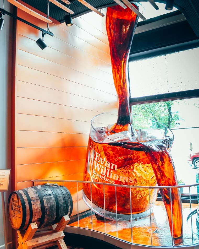 the Evan Williams Experience in downtown Louisville Kentucky